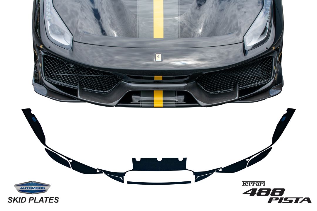 Ferrari 488 Pista (2019-2020) Skid Plates