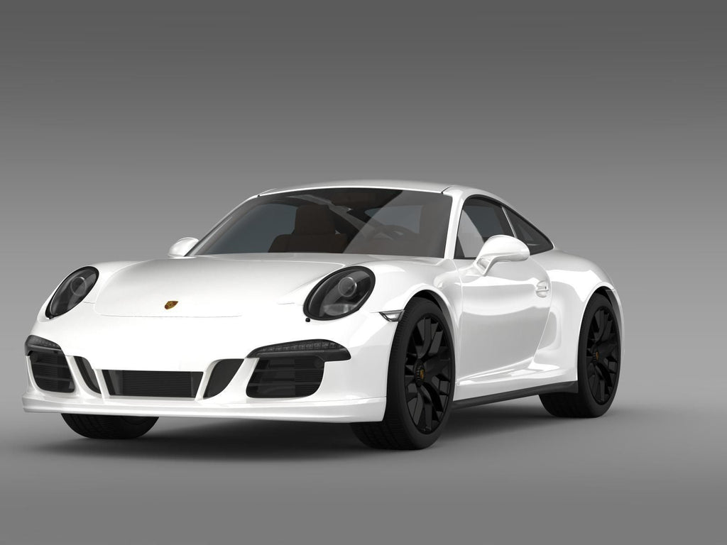 Porsche 911 991 GTS Sport Design Bumper (2014-2016) Skid Plates