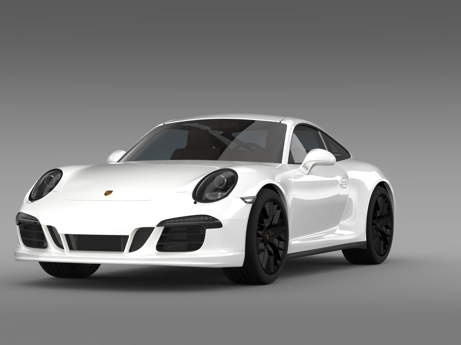 Porsche 911 991 GTS Sport Design Bumper (2014-2016) Skid Plates
