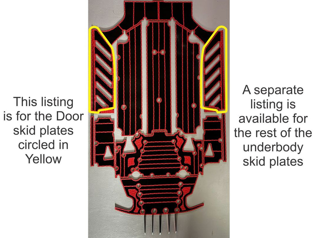 Ford GT 2nd Gen. (2017-2022) Door Skid Plates