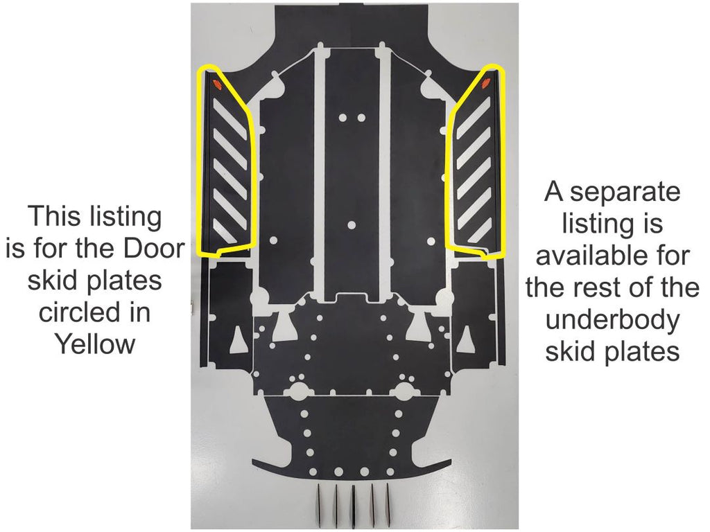 Ford GT 2nd Gen. (2017-2022) Door Skid Plates