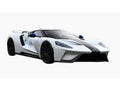 Ford GT 2nd Gen. (2017-2022) Front Bumper Skid Plates