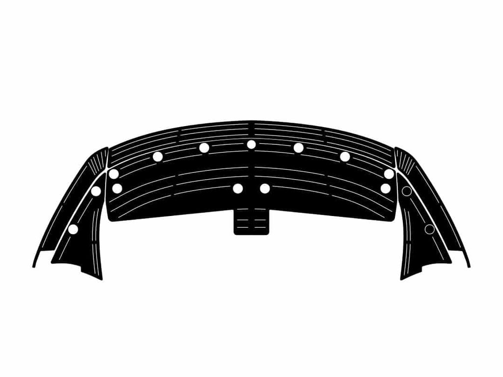 Ford GT 2nd Gen. (2017-2022) Front Bumper Skid Plates