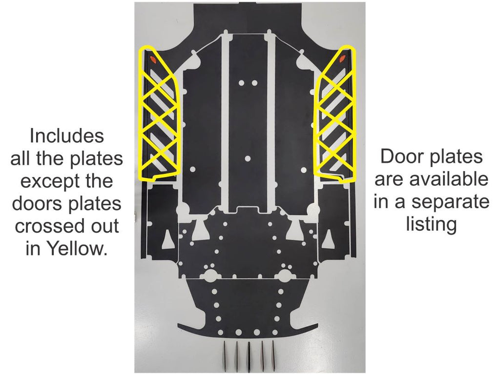 Ford GT 2nd Gen. (2017-2022) Underbody Skid Plates