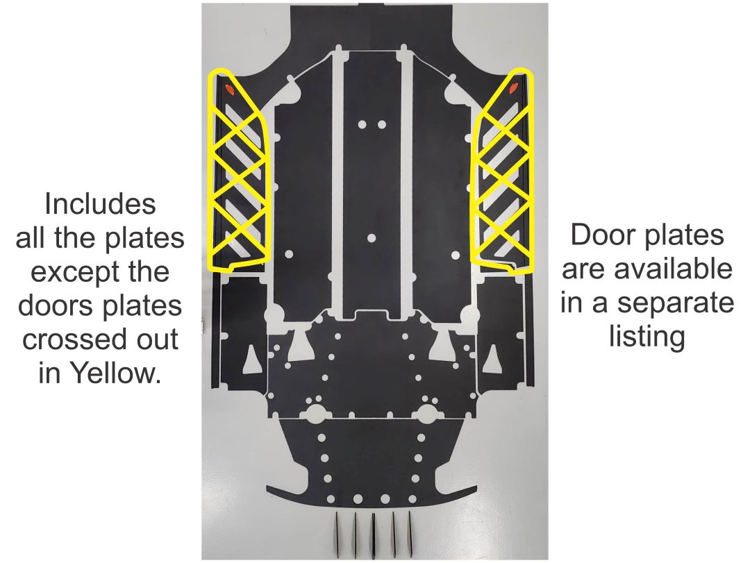 Ford GT 2nd Gen. (2017-2022) Underbody Skid Plates