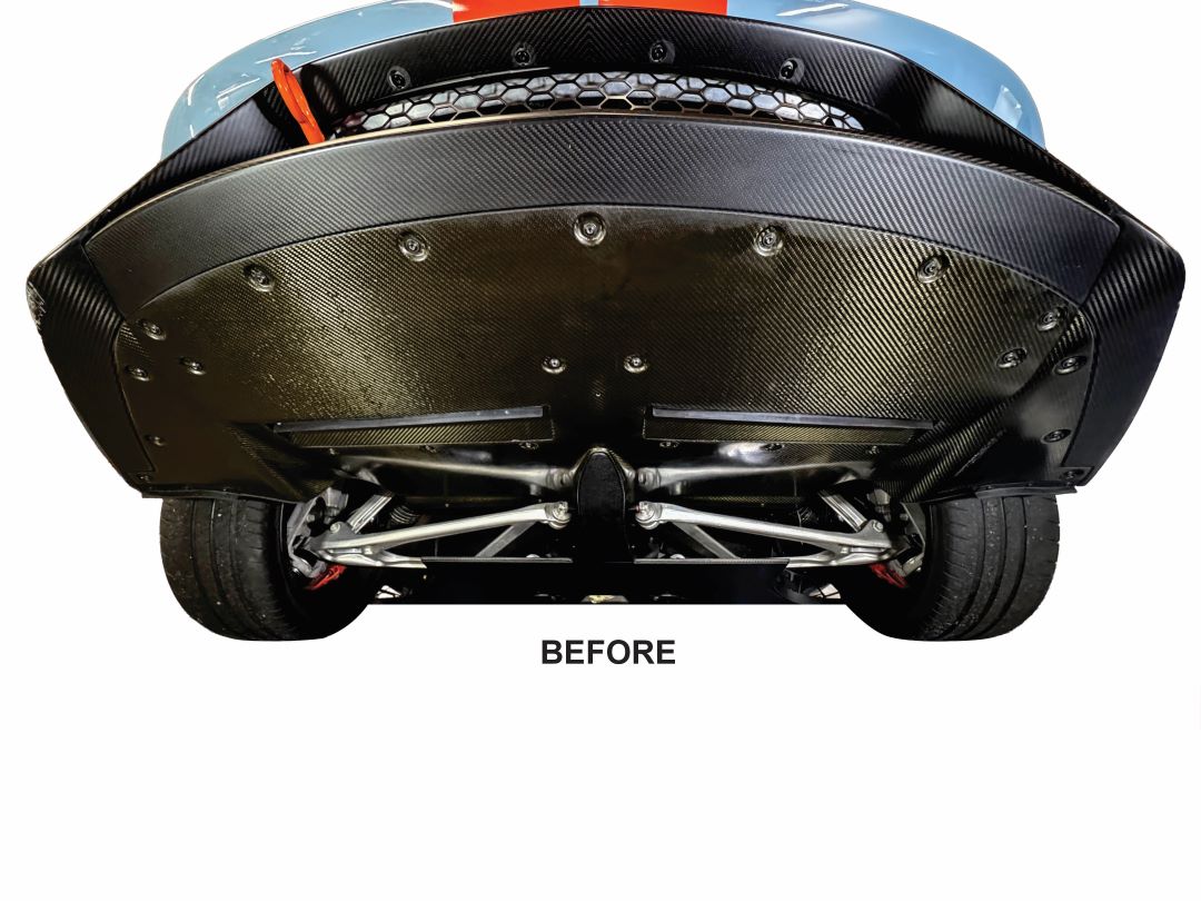 Ford GT 2nd Gen. (2017-2022) Front Bumper Skid Plates