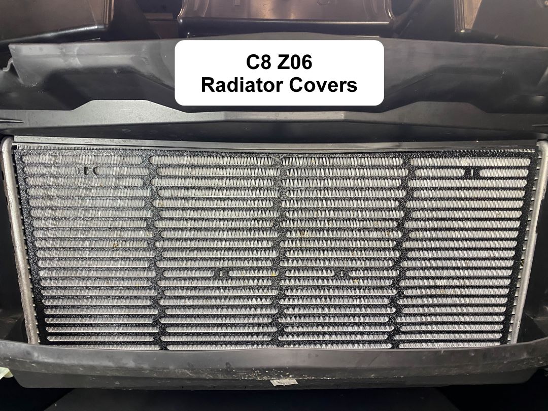 Chevrolet Corvette C8 Z06 Radiator Covers