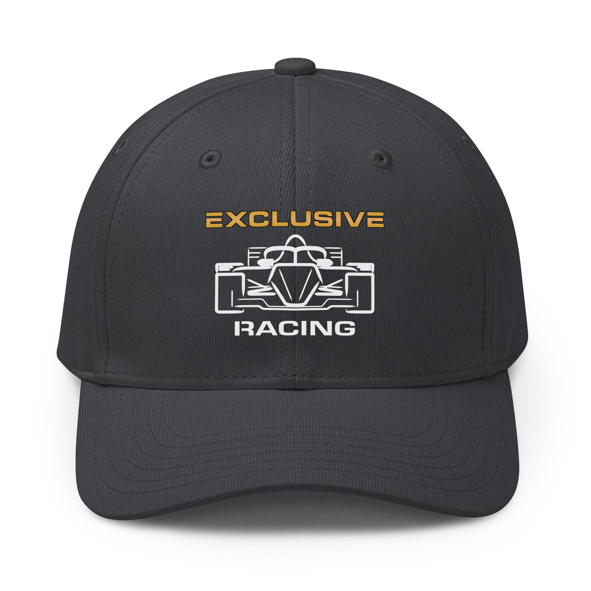 [Team Dark Grey / White] One Size Front — EXR F-Car Front Adidas Cap