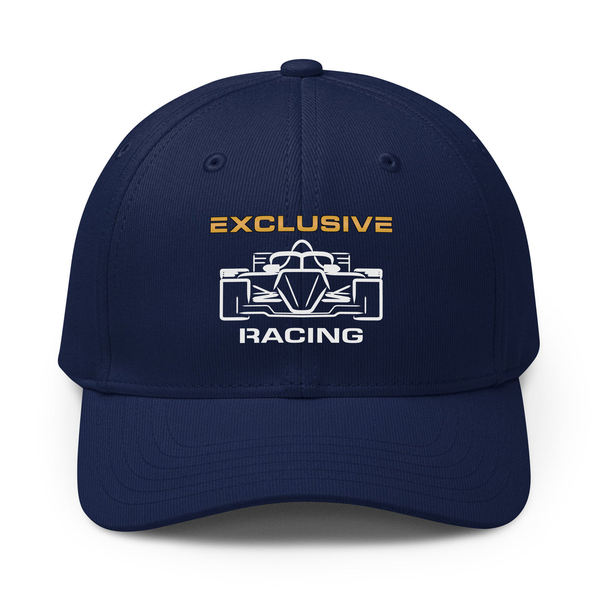 [Team Navy Blue / White] One Size Front — EXR F-Car Front Adidas Cap