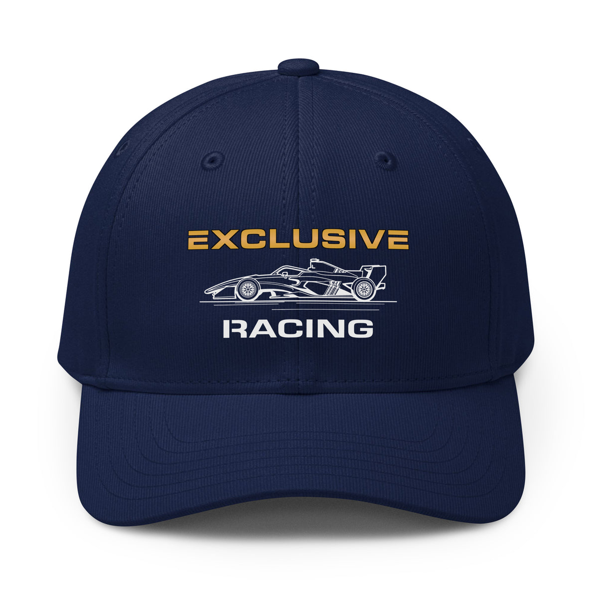 [Team Navy Blue / White] One Size Front — EXR F-Car Side Adidas Cap
