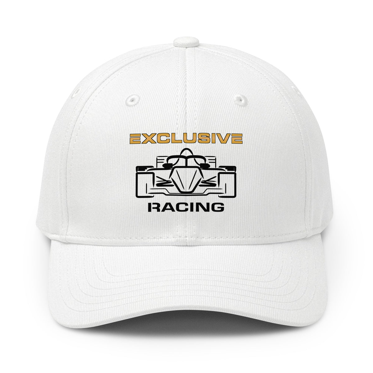 [White / Black] One Size Front — EXR F-Car Front Adidas Cap