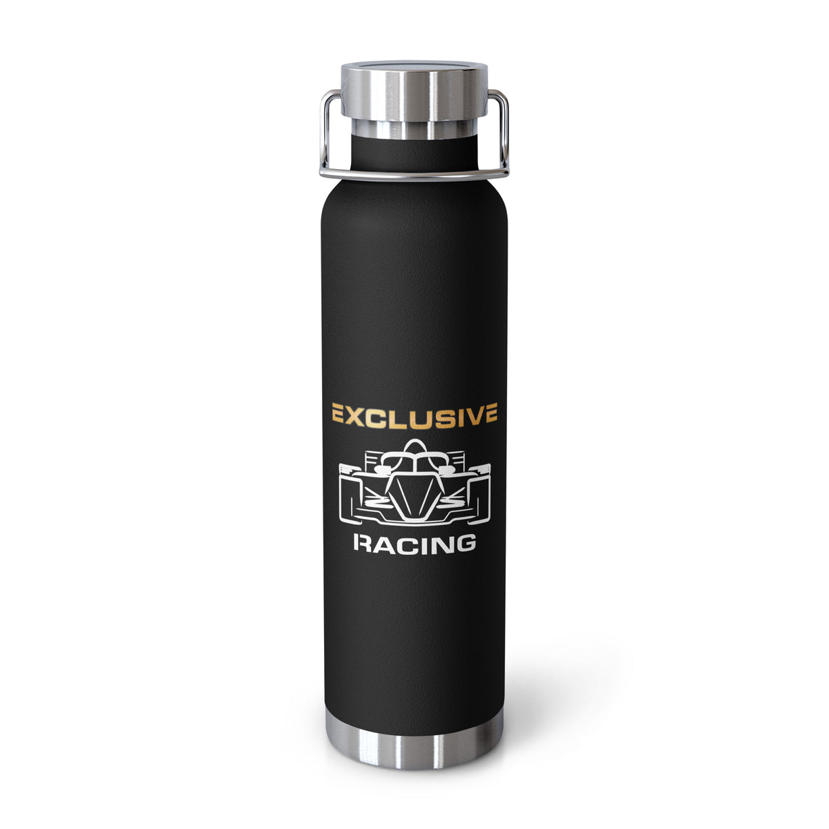 [Black] Front — EXR F-Car Front Copper Vacuum Bottle