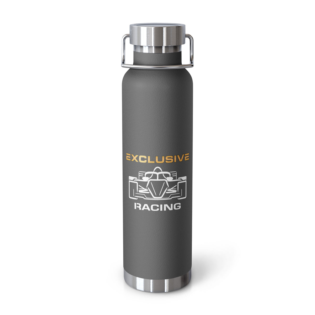 [Grey] Front — EXR F-Car Front Copper Vacuum Bottle