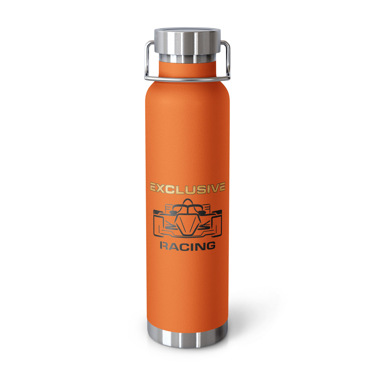 [Orange] Front — EXR F-Car Front Copper Vacuum Bottle