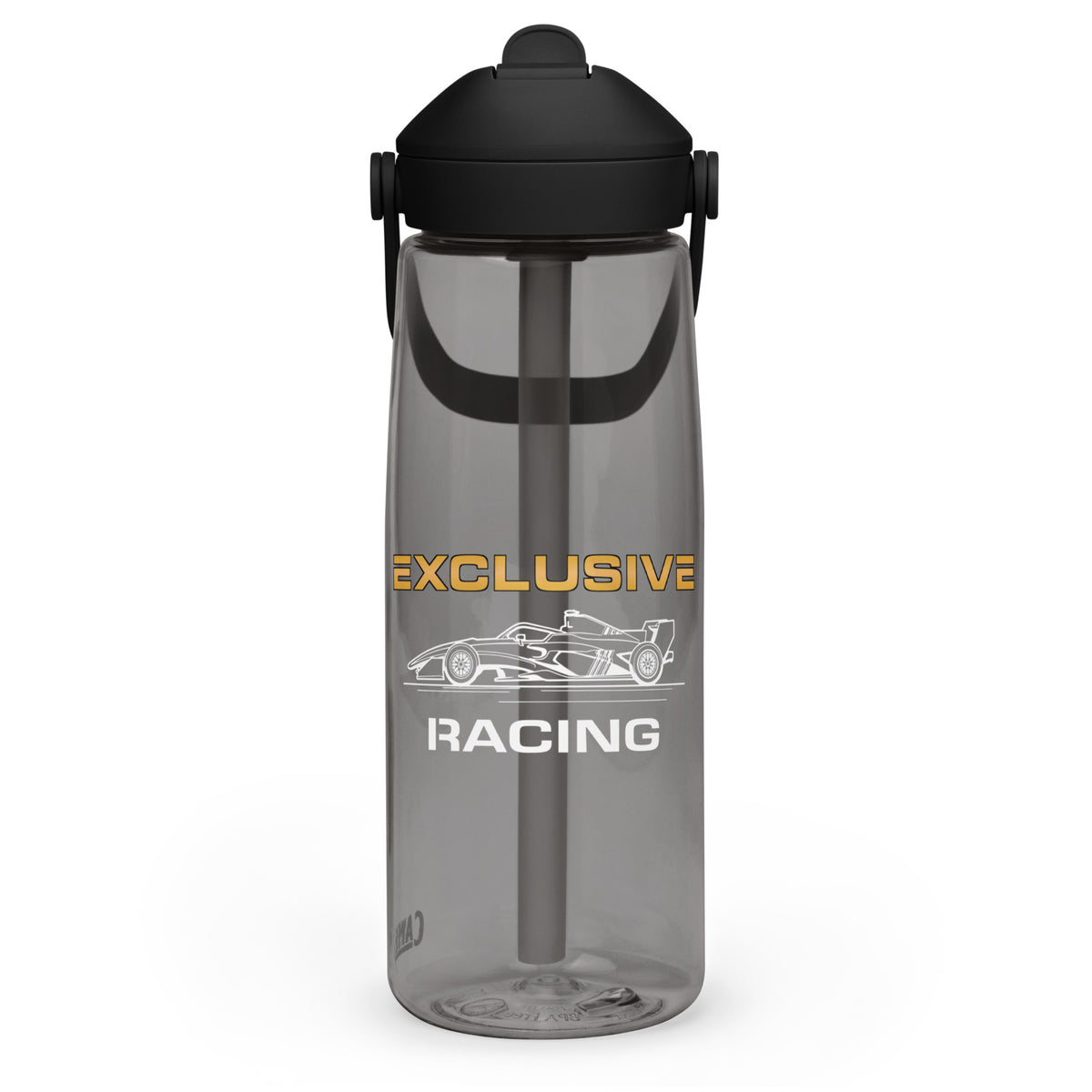 [Charcoal] Left — EXR F-Car Side CamelBak Flip-Straw Bottle