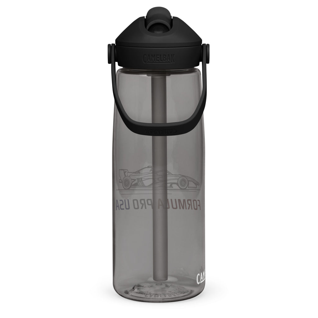 [Charcoal] Right — FPUSA Side View CamelBak Flip-Straw Bottle