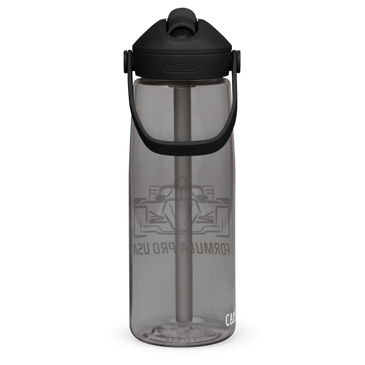 [Charcoal] Right — FPUSA Front View CamelBak Flip-Straw Bottle