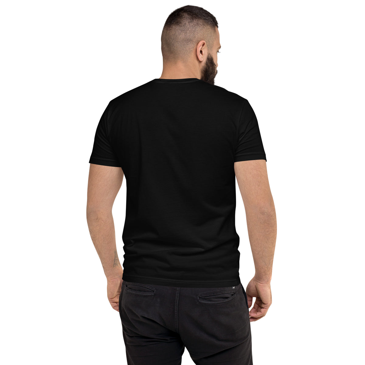 [Black] Back — FPUSA WRS Side View Tee — Men's