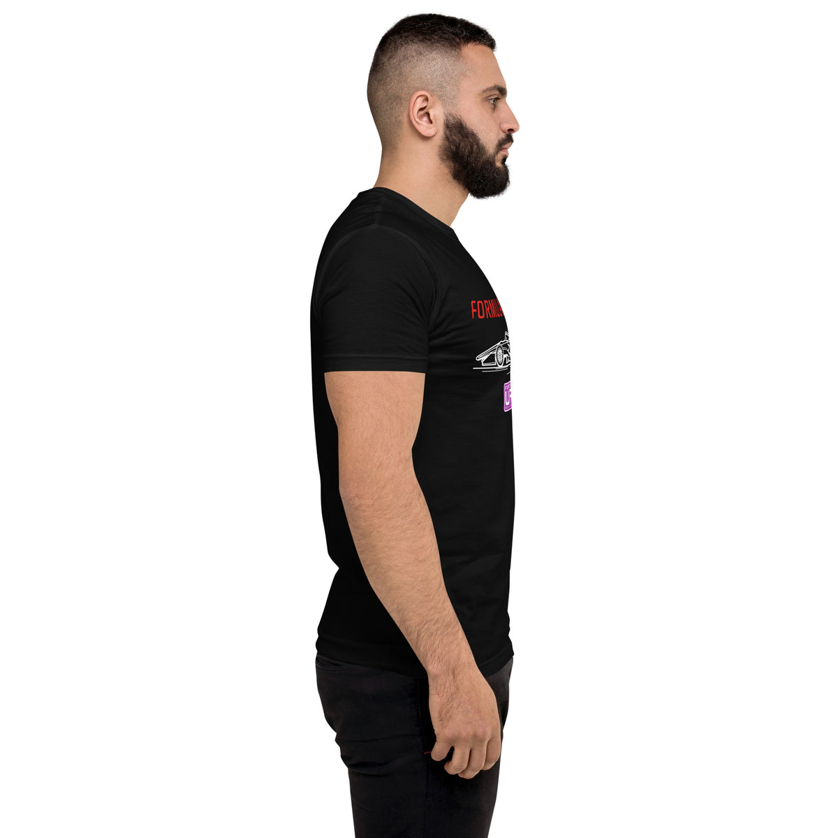[Black] Right — FPUSA WRS Side View Tee — Men's