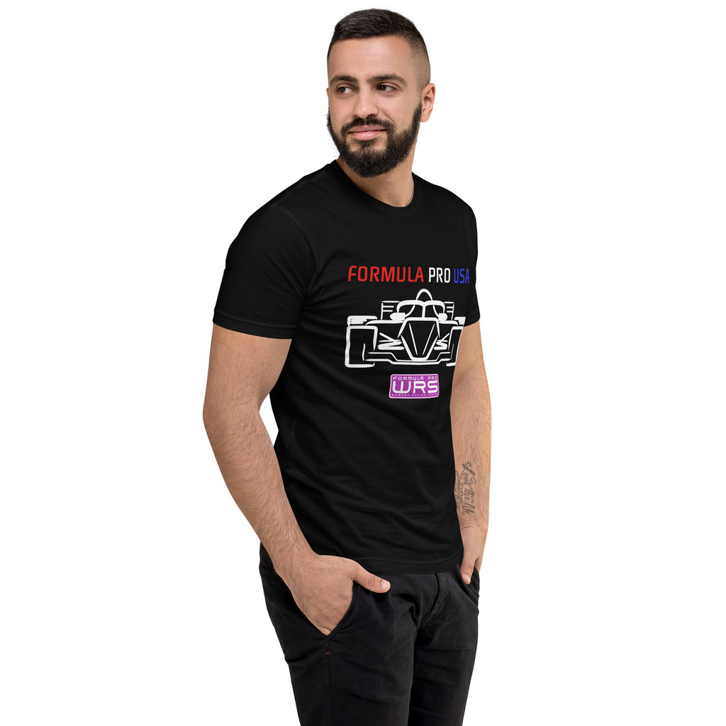 [Black] Right Front — FPUSA WRS Front View Tee — Men's