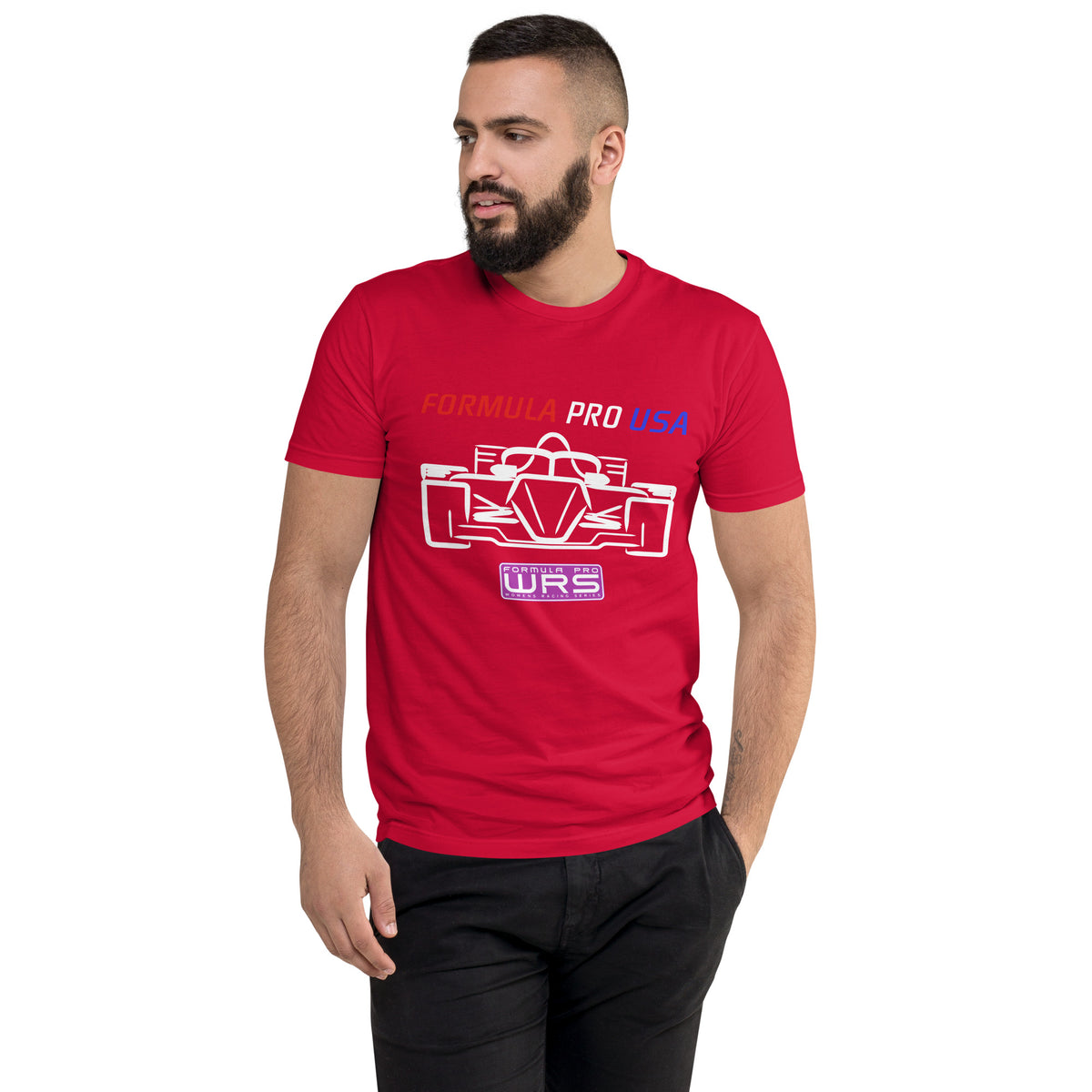 [Red] Front — FPUSA WRS Front View Tee — Men's