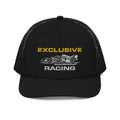 [Black] Front — EXR F-Car Side Richardson Trucker Cap