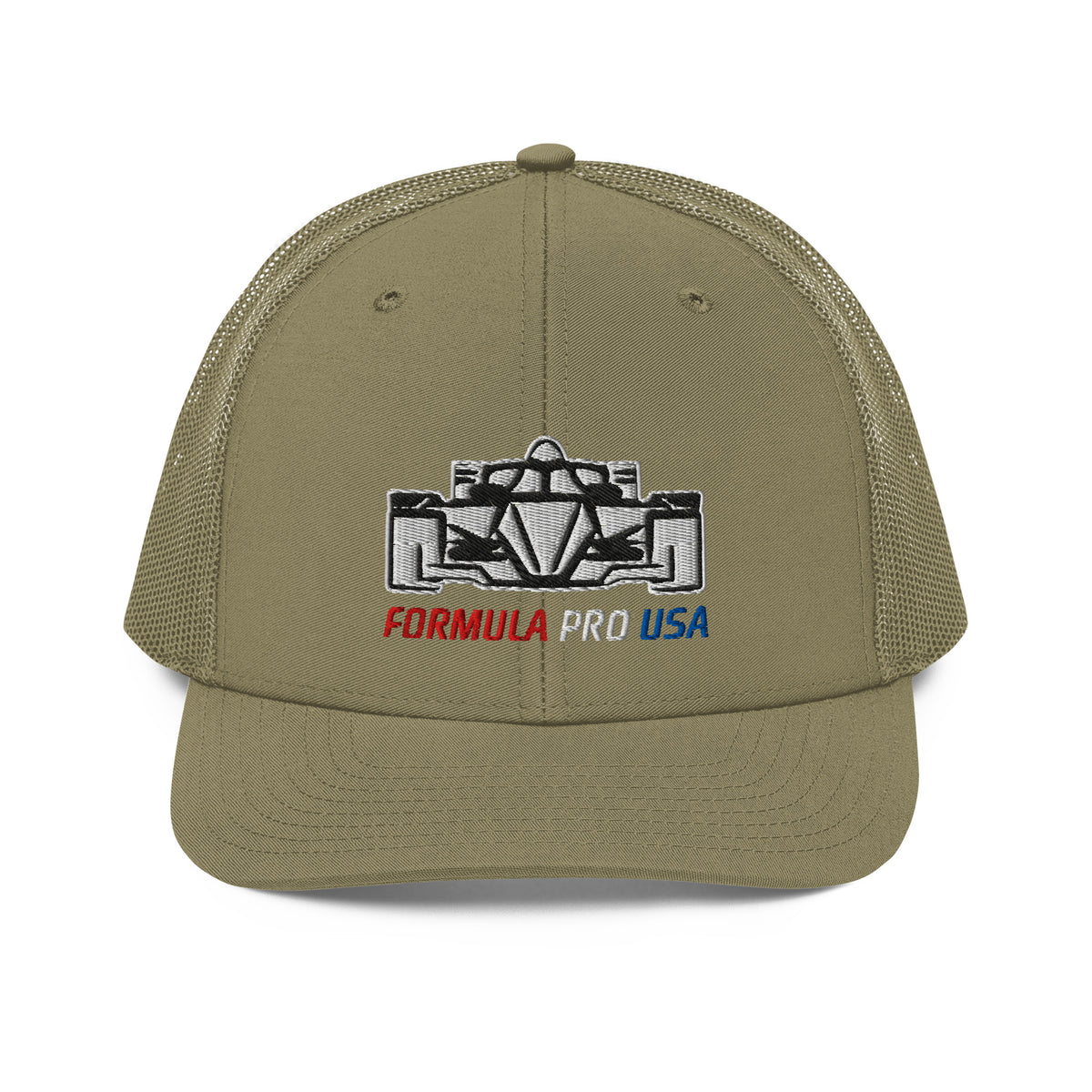 [Loden] Front — FPUSA Front View Richardson Trucker Cap