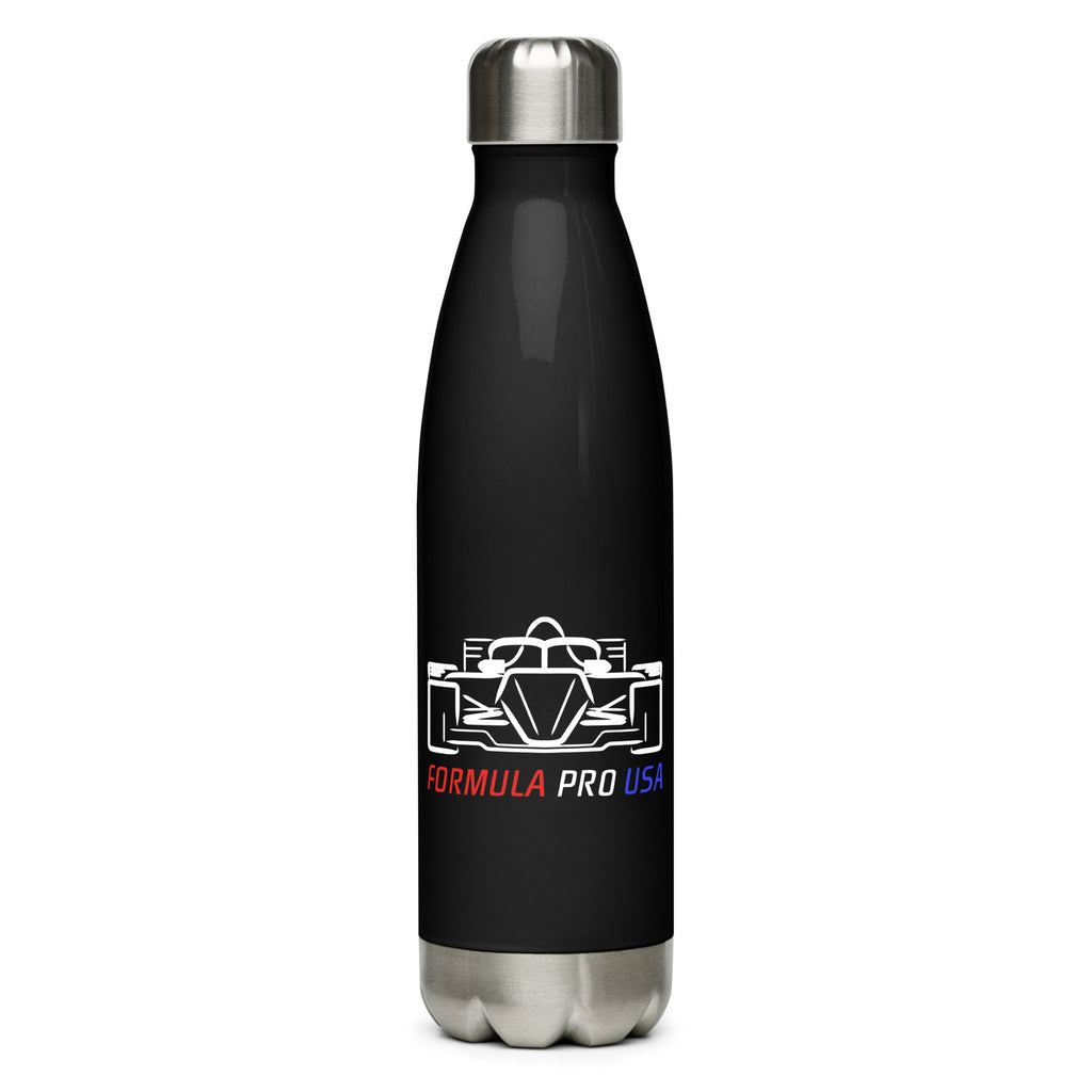[Black] Front — FPUSA Front View Stainless Steel Bottle