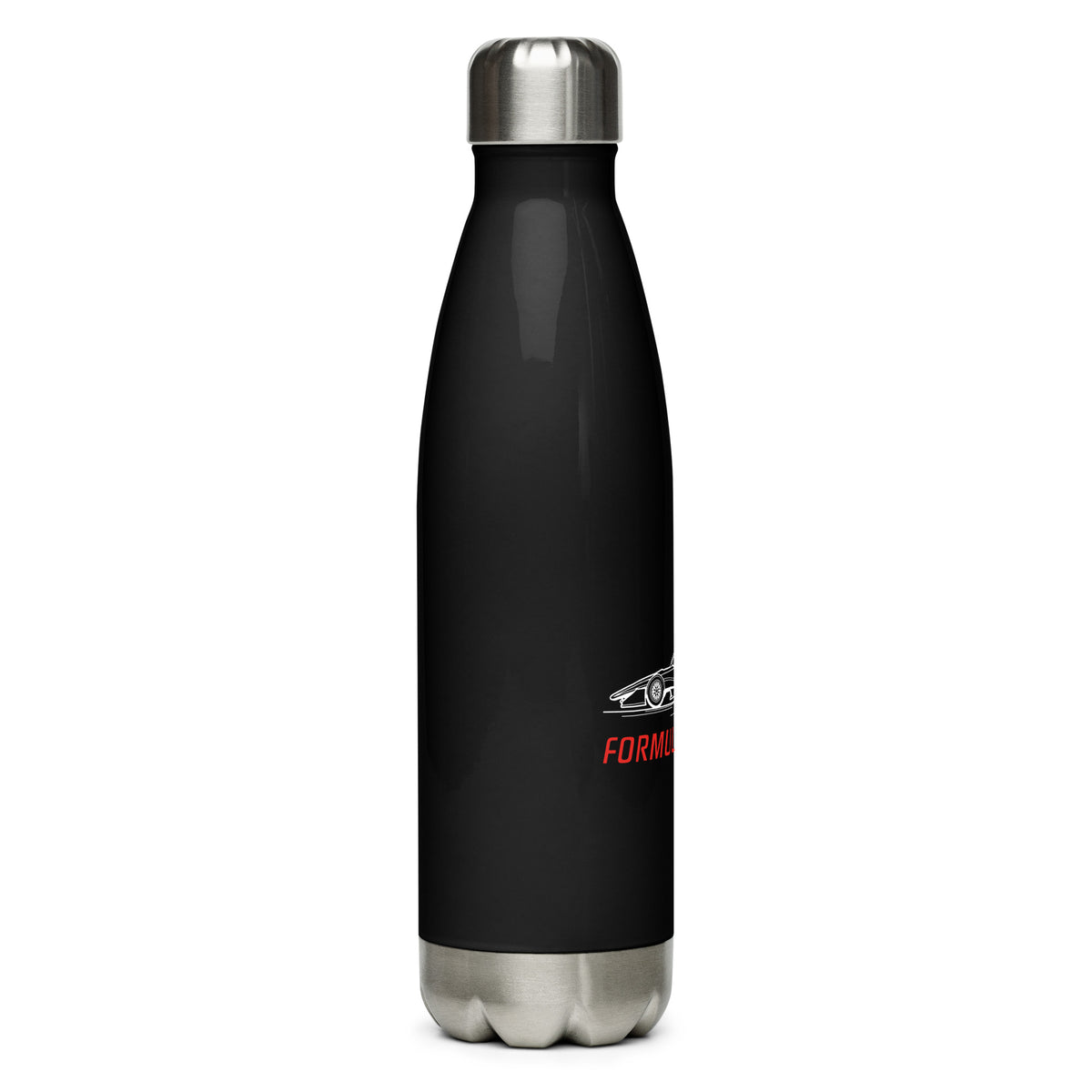 [Black] Right — FPUSA Side View Stainless Steel Bottle