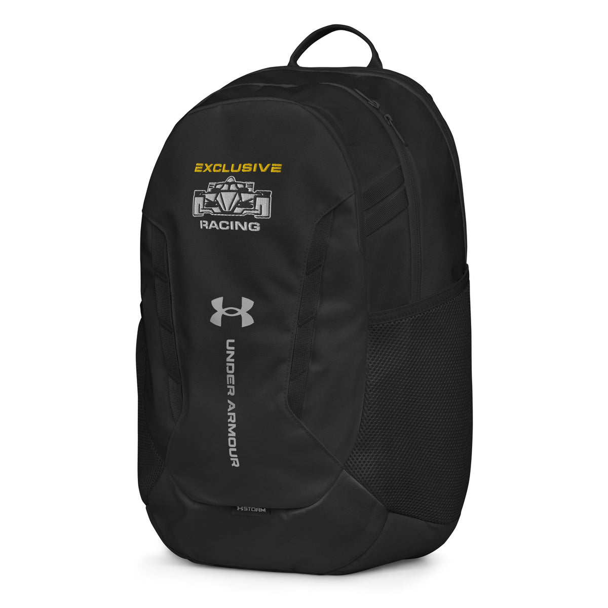 [Black] Left Front — EXR F-Car Front Under Armour Backpack