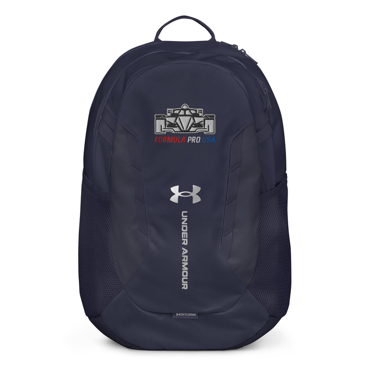 [Midnight Navy] Front — FPUSA Front View Under Armour Backpack