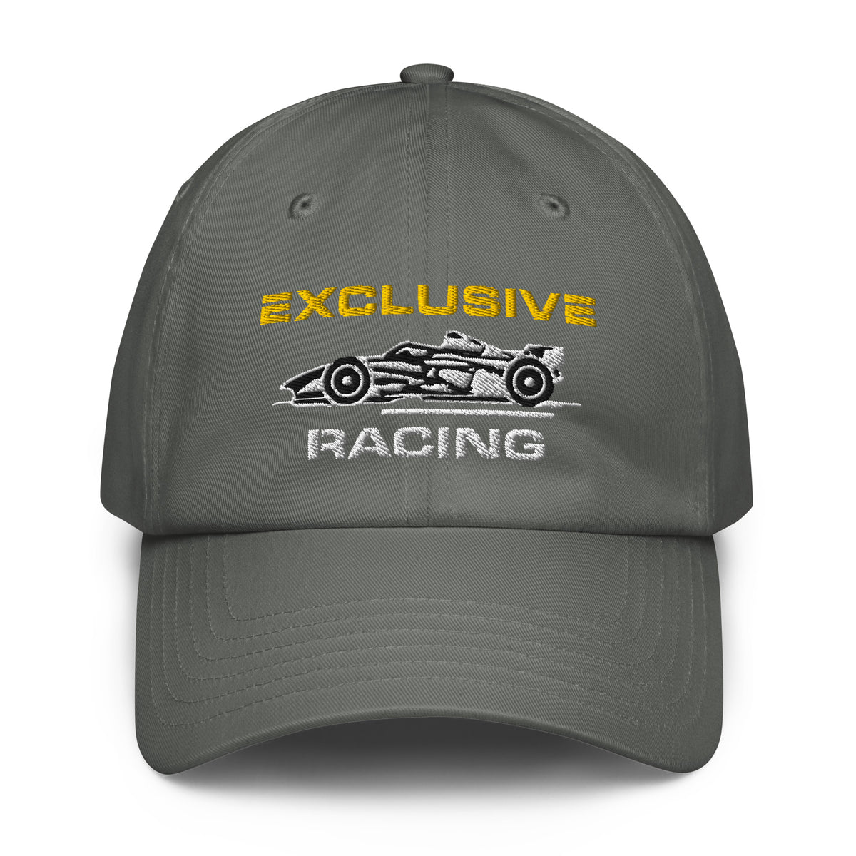 [Grey] Front — EXR F-Car Side Under Armour Dad Hat