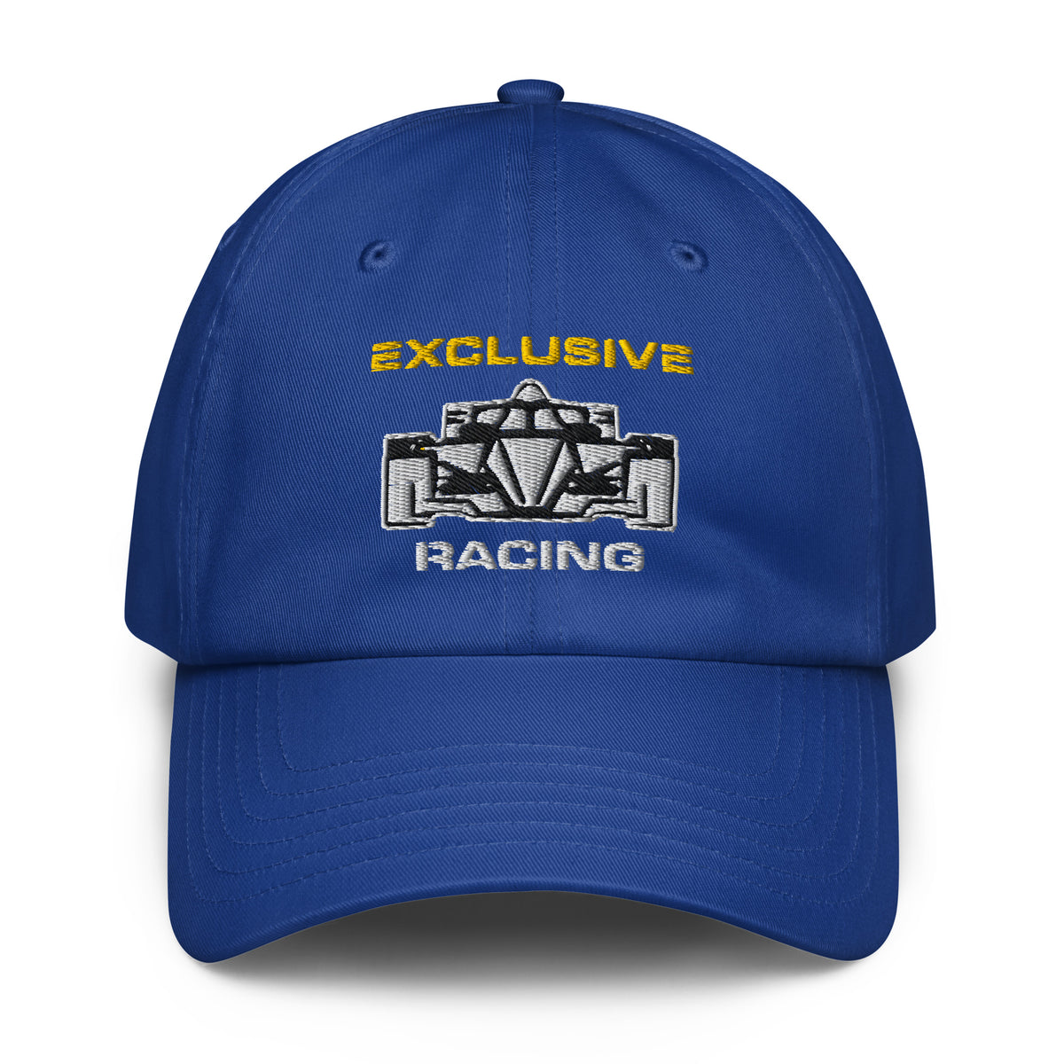 [Royal Blue] Front — EXR F-Car Front Under Armour Dad Hat