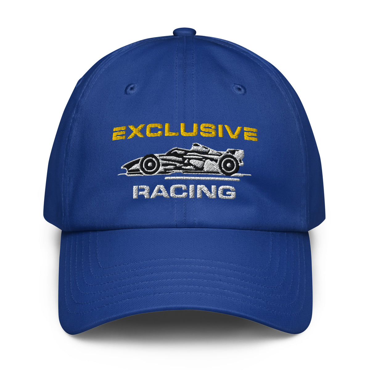 [Royal Blue] Front — EXR F-Car Side Under Armour Dad Hat