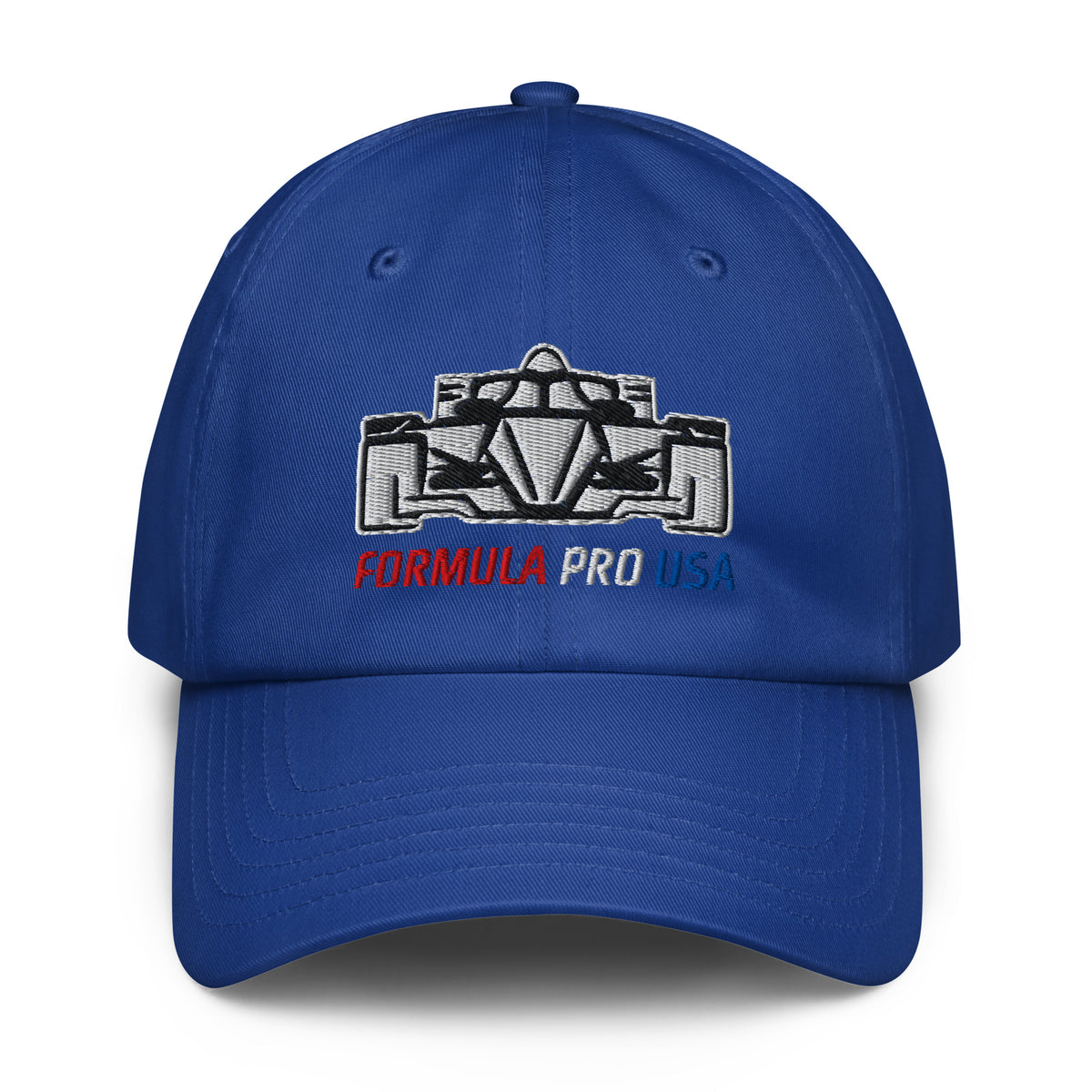 [Royal Blue] Front — FPUSA Front View Under Armour Dad Hat