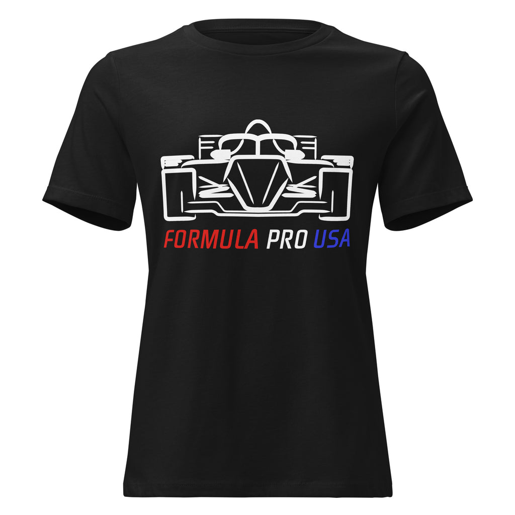 [Black] Front — FPUSA Front View Tee — Women's