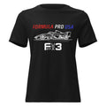 [Black] Front — FPUSA F3 Side View Tee — Women's
