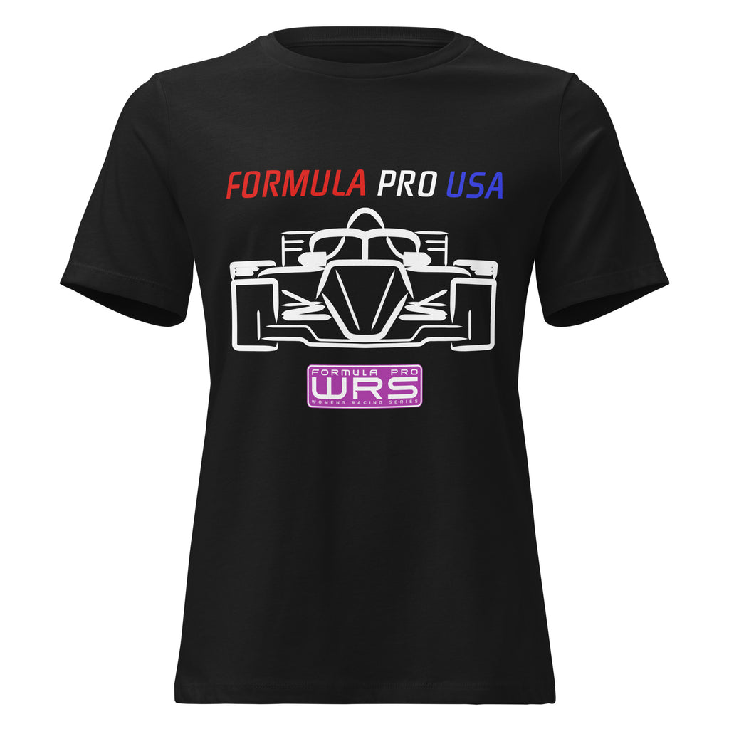 [Black] Front — FPUSA WRS Front View Tee — Women's