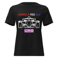 [Black] Front — FPUSA WRS Front View Tee — Women's