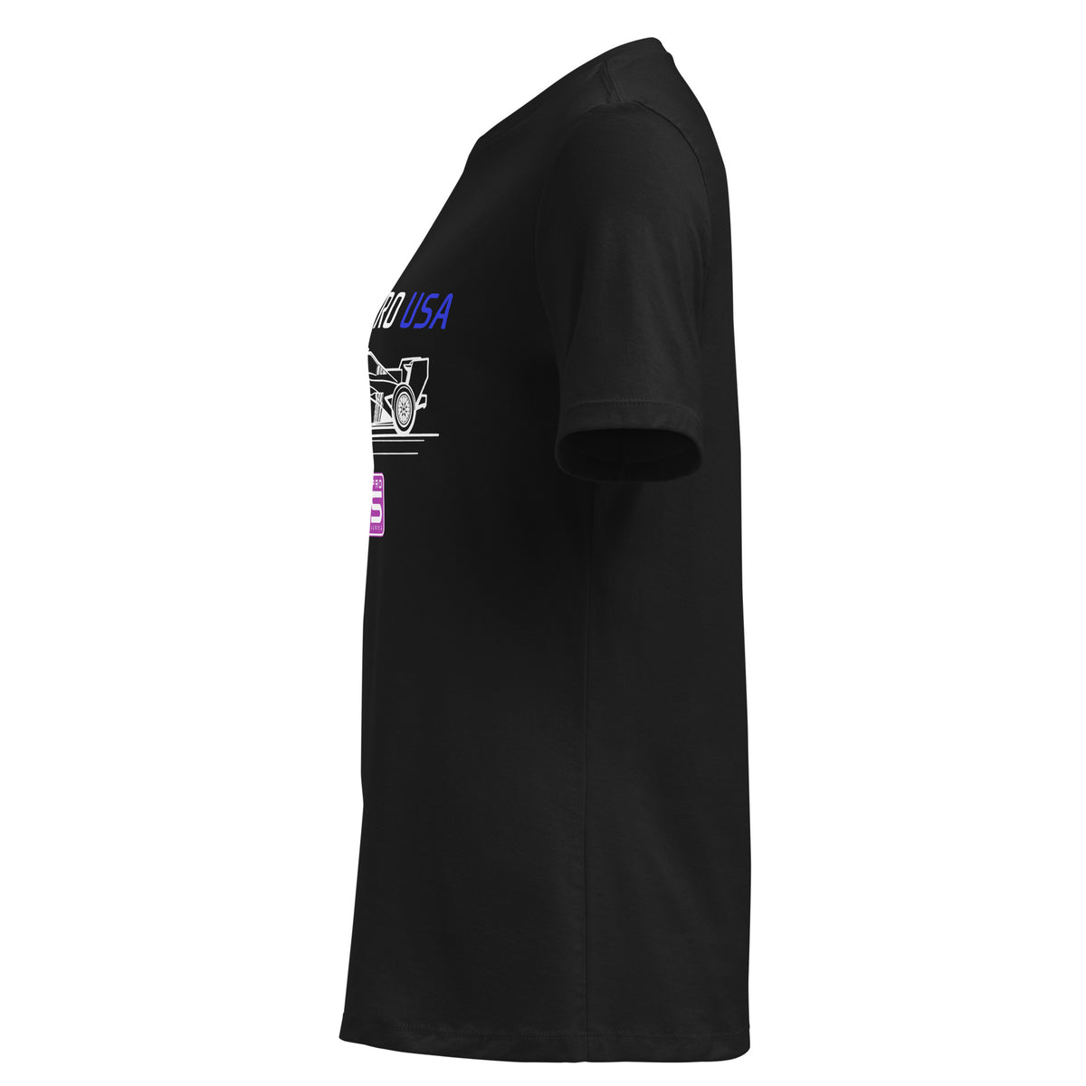 [Black] Left — FPUSA WRS Side View Tee — Women's