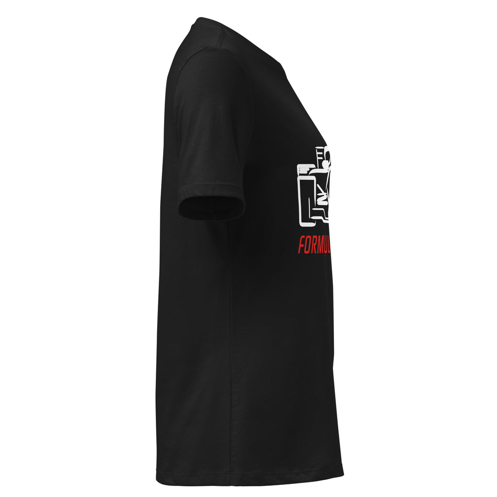 [Black] Right — FPUSA Front View Tee — Women's