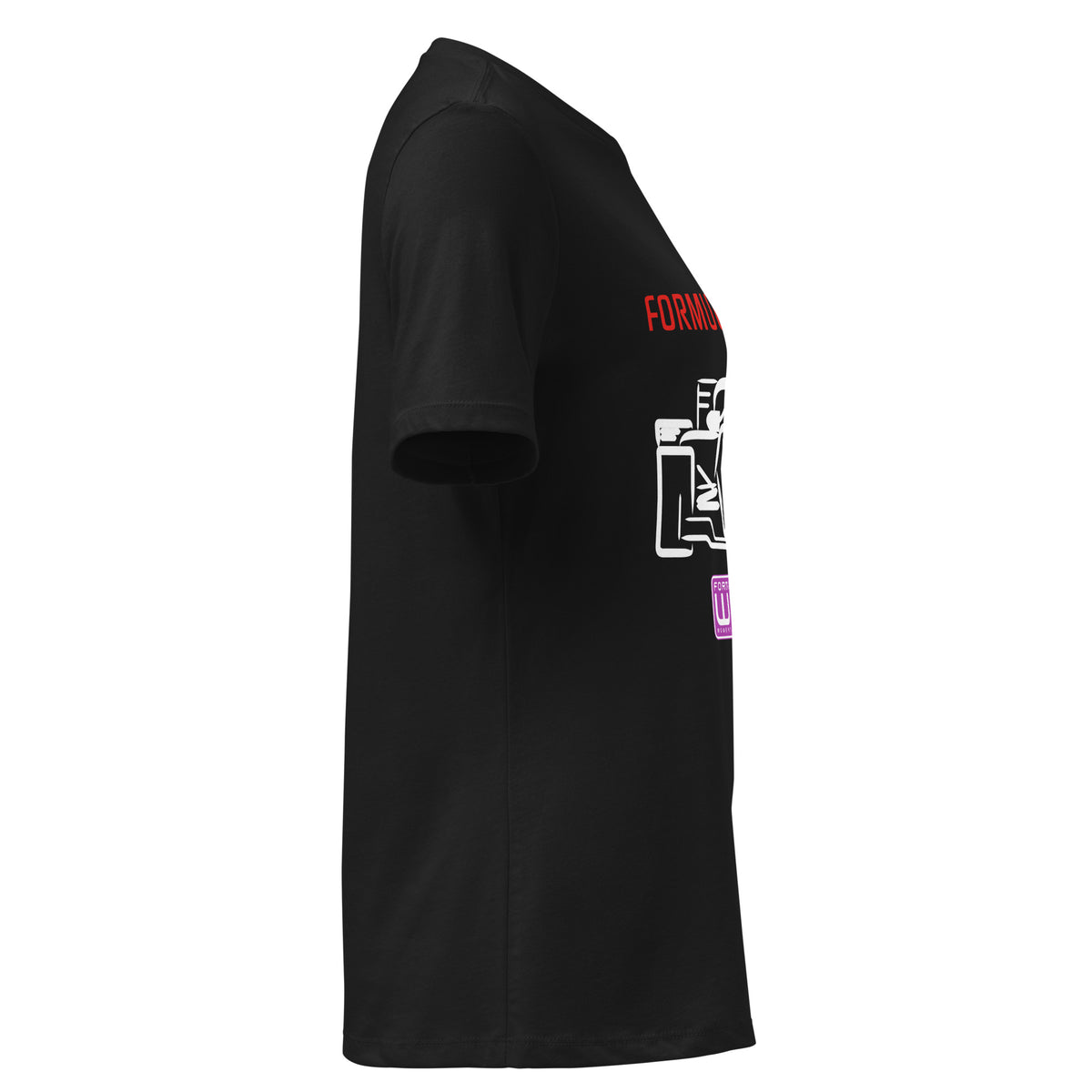 [Black] Right — FPUSA WRS Front View Tee — Women's