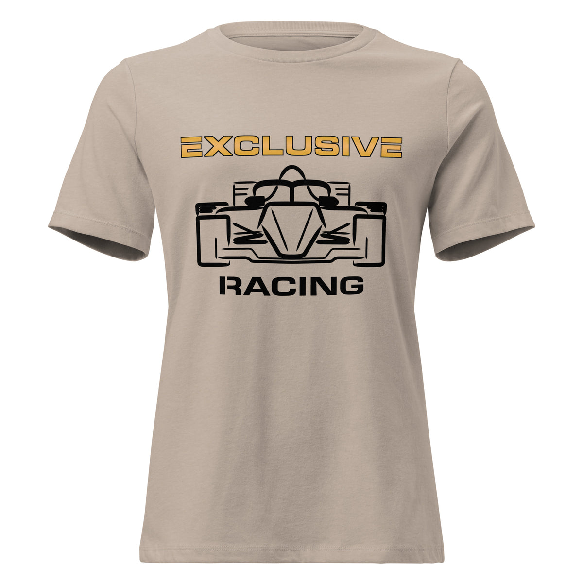 [Heather Stone] Front — EXR F-Car Front Tee — Women's